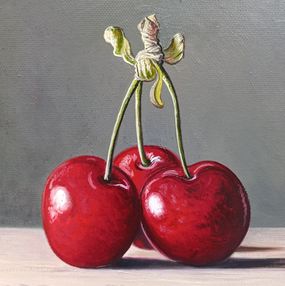 Painting, Cherry Trio, Stepan Ohanyan