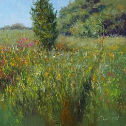 Pintura, Meadow Flowers., Nikolay Dmitriev