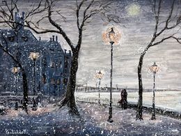 Painting, Sotto la neve, Daniele Teobaldelli