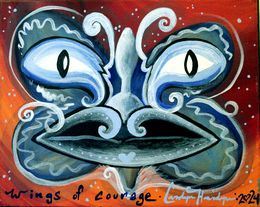 Gemälde, Wings Of Courage, Carolyn Hardy