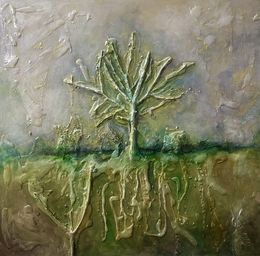 Peinture, Tree of Life, Dariusz Witold Mierzwa