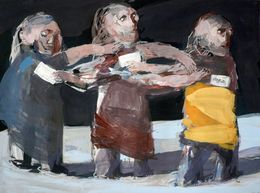 Pintura, Sans titre aux trois personnages, Jean-Pierre Ruel