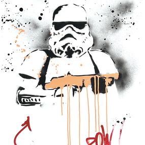 Painting, Stormtrooper Orange POW!, JP Malot