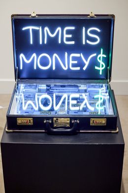 Escultura, Time is money box, Phantom Art