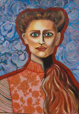 Peinture, Desde el útero, centro de poder, María Galán