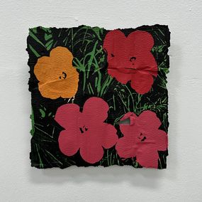 Painting, Andy Warhol, Flowers #2, Julio Anaya Cabanding