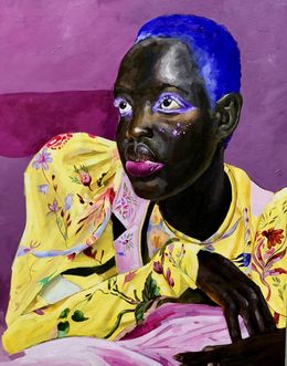 Peinture, Inner Bloom, Elie Hatungimana