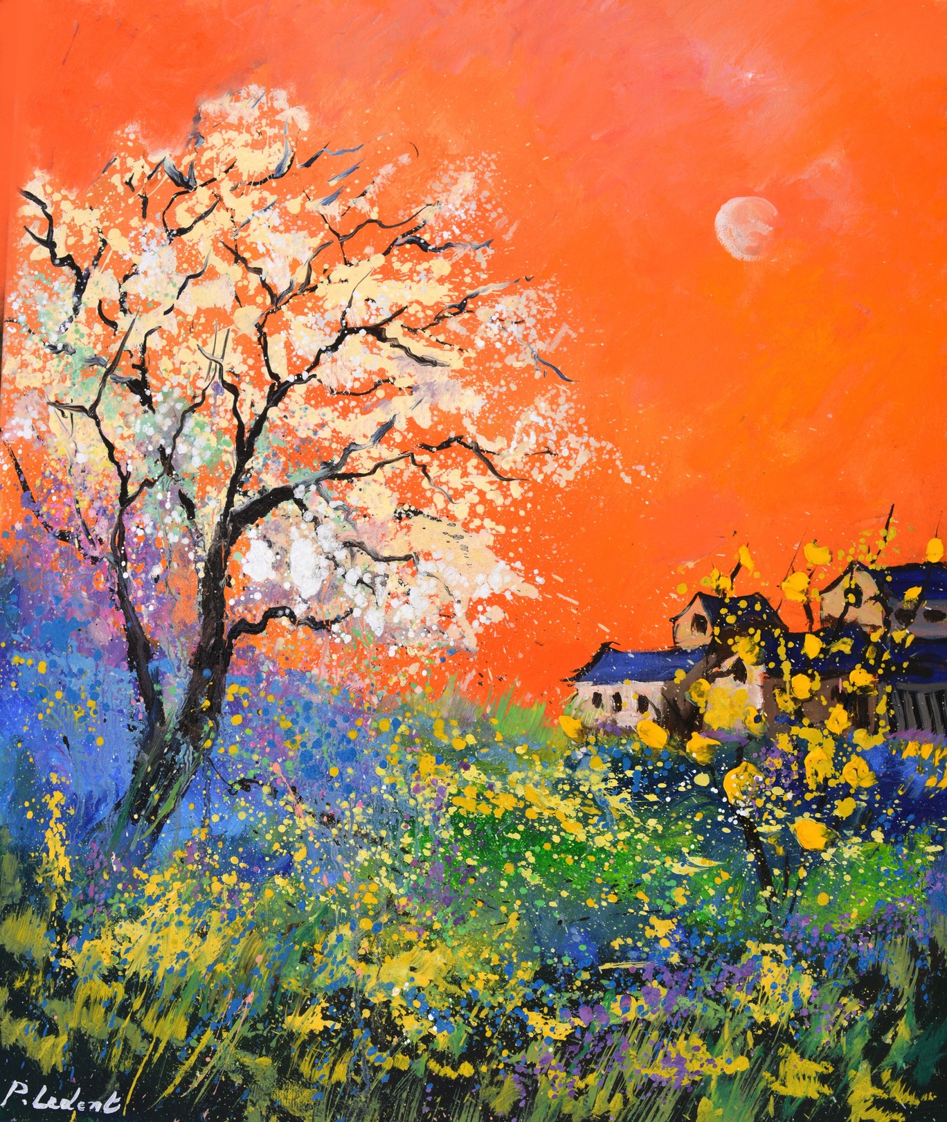 Pol Ledent, Moonshine in spring Pol Ledent, Moonshine in spring