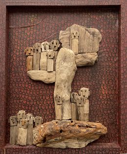 Sculpture, N°7 Le Cerisier, Marc Bourlier