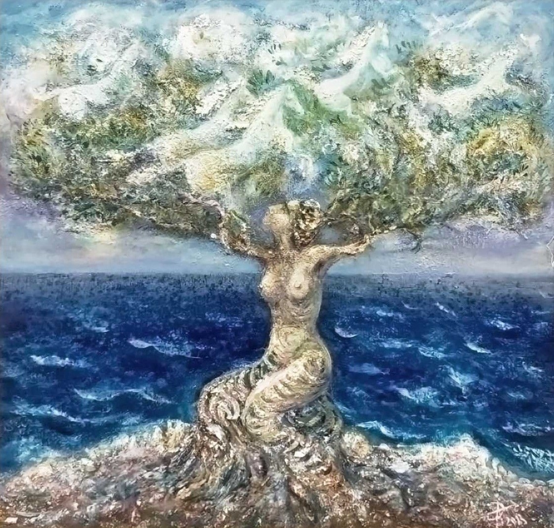Dostena Lavergne, The olives and the winds Dostena Lavergne, The olives and the winds