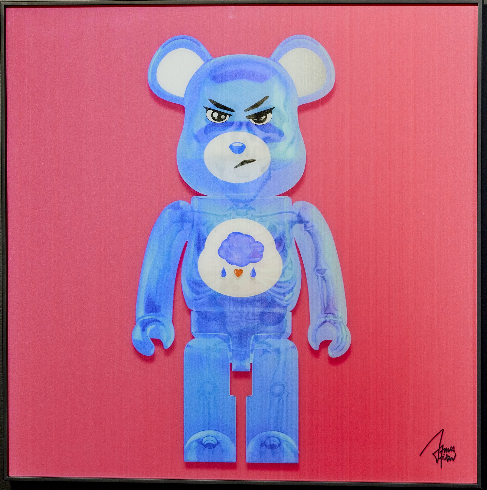 James Chiew, Toys Anatomy Brick Bear Magenta James Chiew, Toys Anatomy Brick Bear Magenta