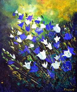 Painting, Campanulas, Pol Ledent