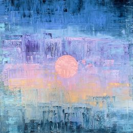 Painting, Sea, sky and Punkmoon, Arthur Cronier