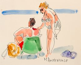 Painting, Summer 9, Mario Domenicale