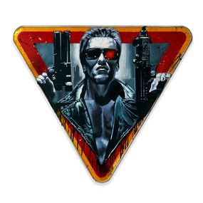 Painting, T for Terminator, Thierry Beaudenon