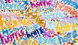 Painting, Candy Home 3, Mercedes Lagunas