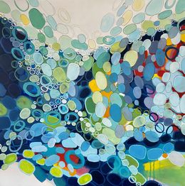 Painting, Jump in the water, Michelle Kranz