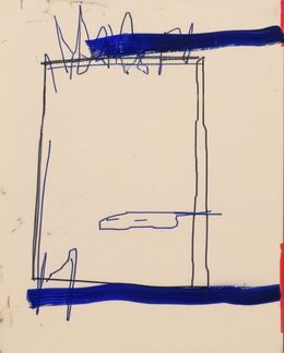 Peinture, Blueprint of Thoughts, Eva Karlsson