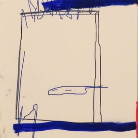 Peinture, Blueprint of Thoughts, Eva Karlsson
