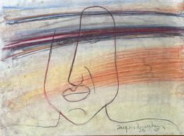 Zeichnungen, Pastel N°5 1988, Jacques Tenenhaus