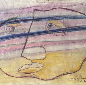 Dessin, Pastel N°6 1988, Jacques Tenenhaus