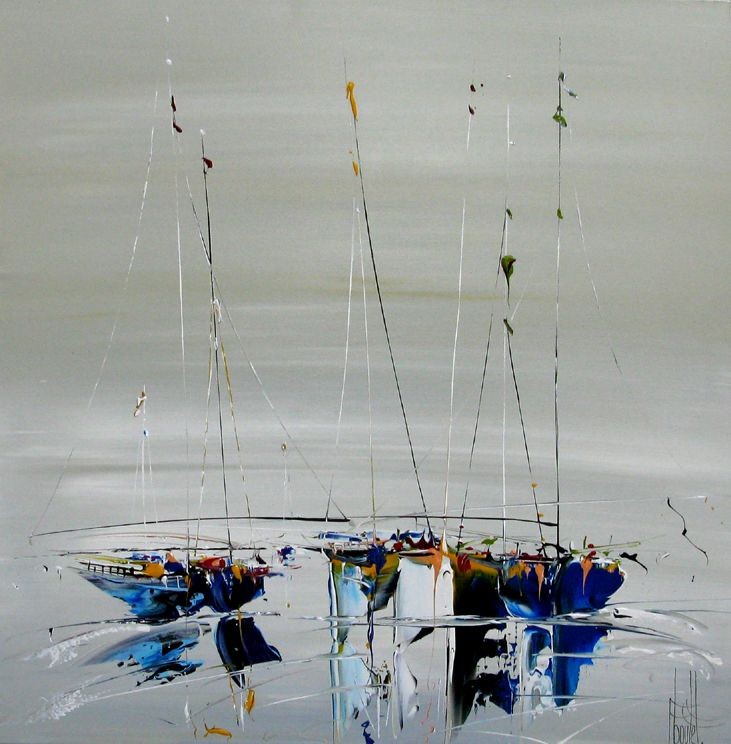Fred Boutet, Marine abstraite 2024-47 Fred Boutet, Marine abstraite 2024-47