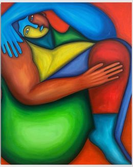 Peinture, La valse, Jade Mouge