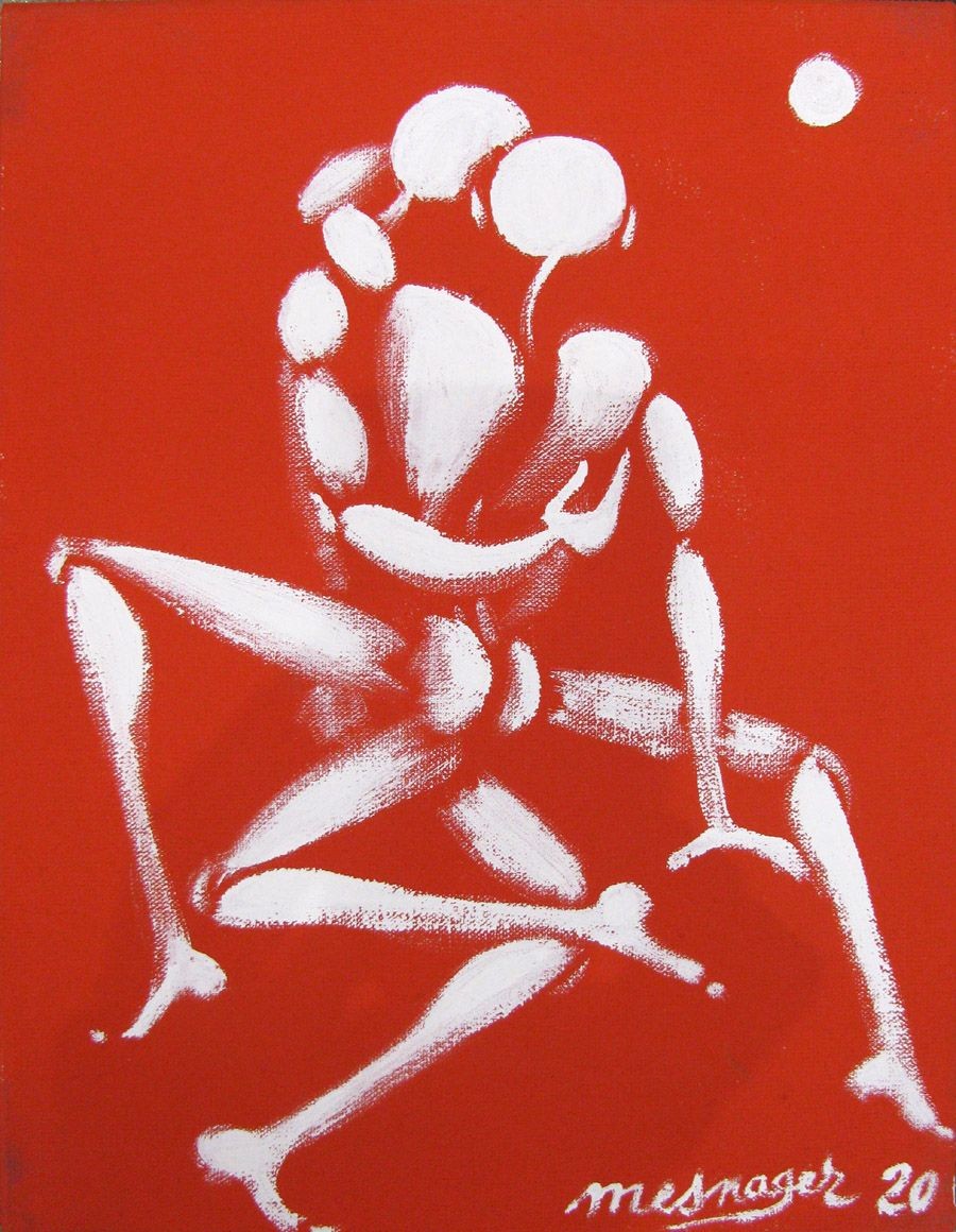 Jérôme Mesnager, Toile 198 Jérôme Mesnager, Toile 198