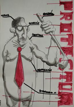 Dibujo, Untitled, Simón Vázquez