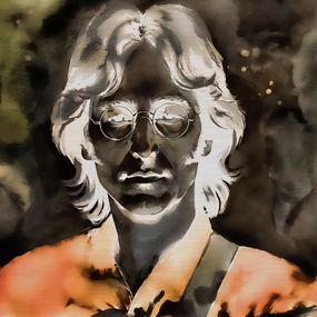 Print, John Lennon In The Sky With Diamonds, Carole Framezelle - Acmiya