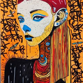 Peinture, Redhaired girl, Stoz