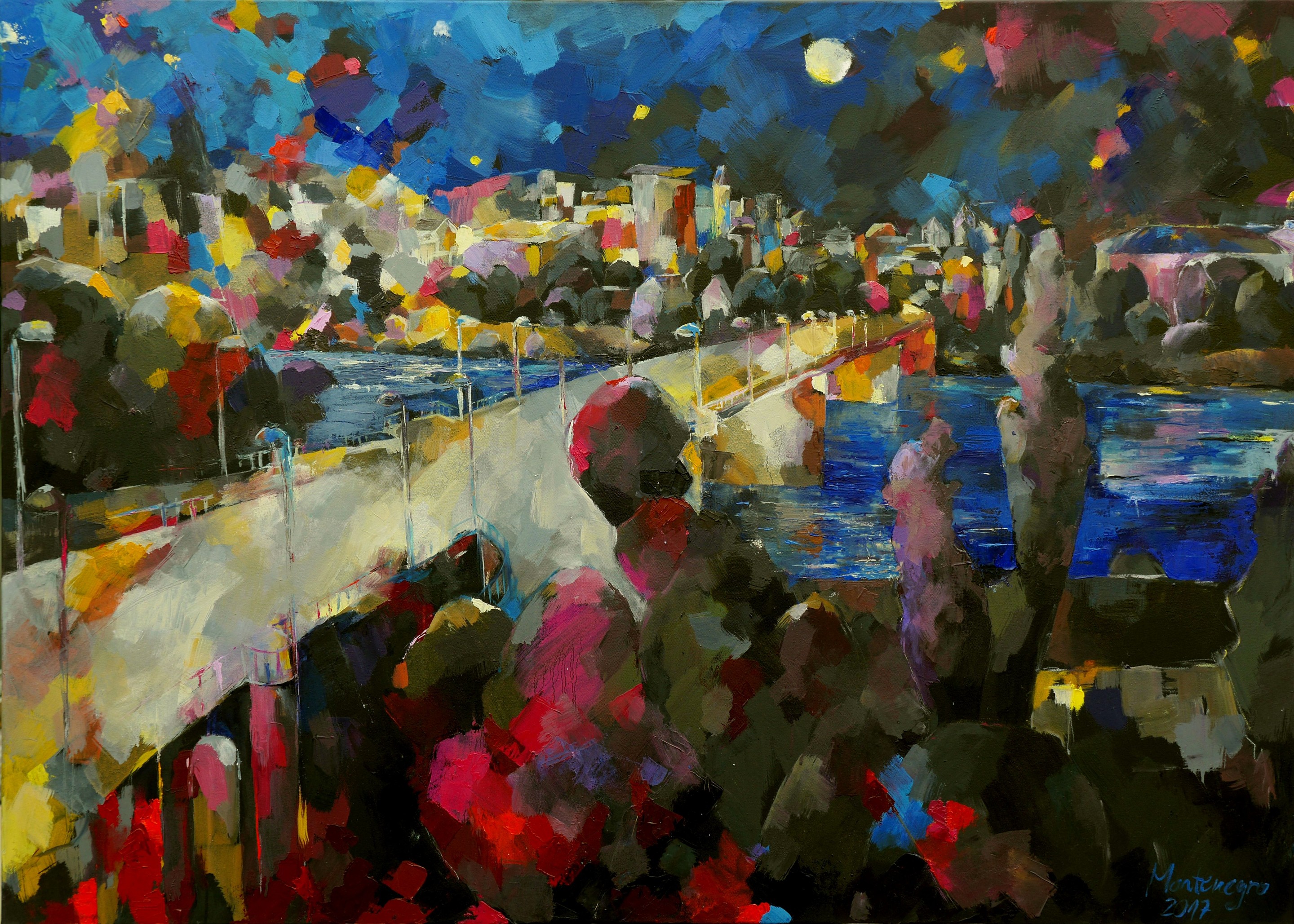 Miriam Montenegro, Moon night Miriam Montenegro, Moon night