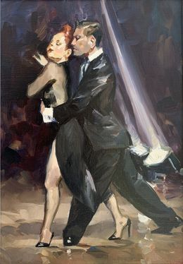 Painting, Tango, Janusz Szpyt