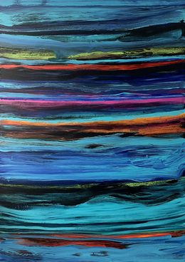 Painting, River, Deanna Sirlin