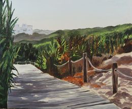 Pintura, Chemin Formentera, Karine Bartoli