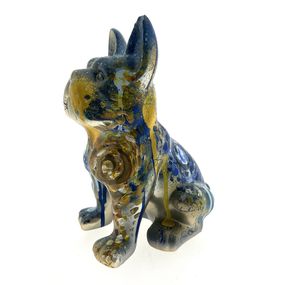 Sculpture, Van Gogh's Starry Night Bulldog, Priscilla Vettese