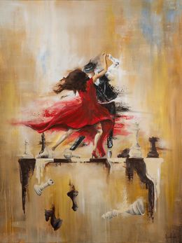 Peinture, La Danse des Fous, Julien Cortade