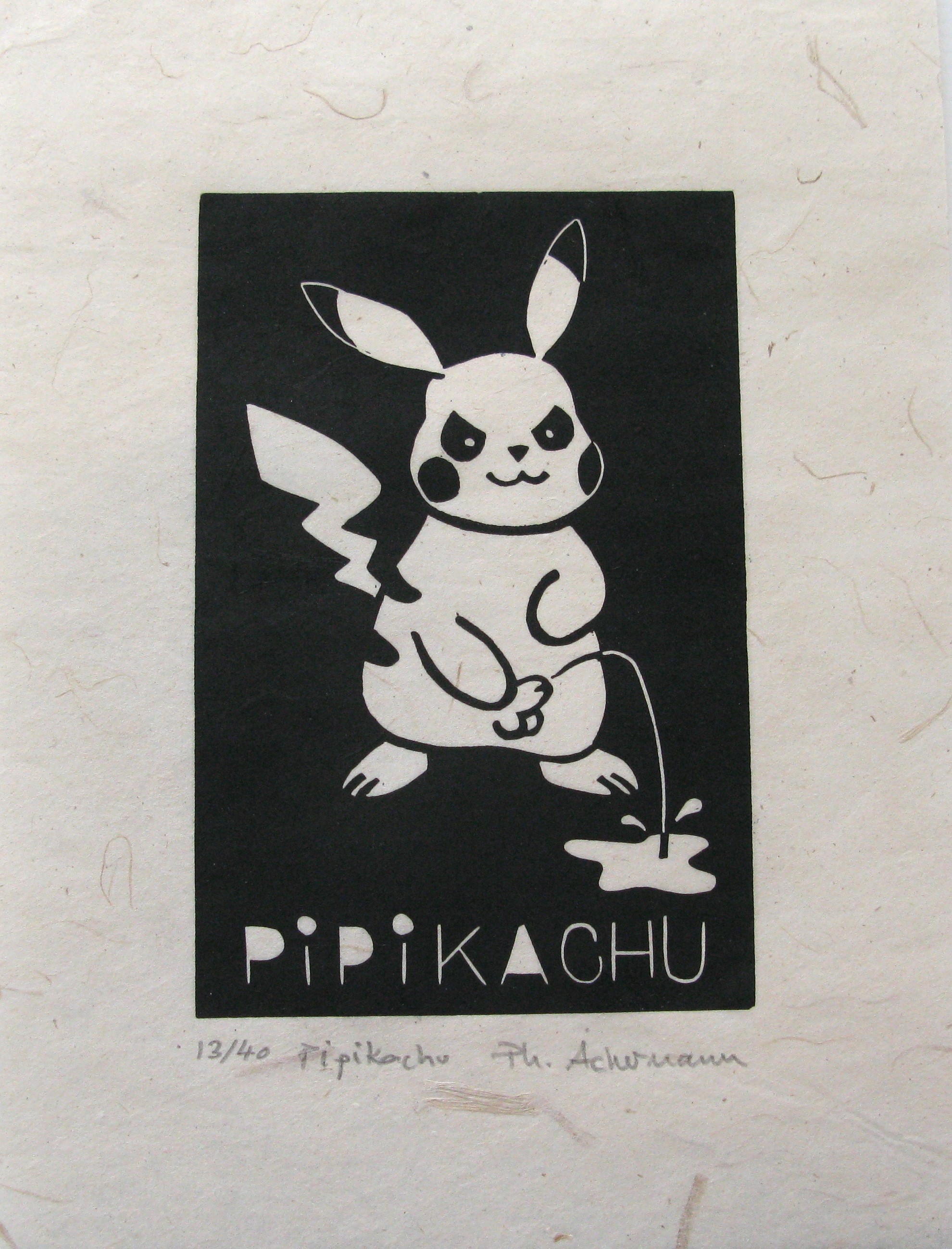 Philippe Achermann, Pipikachu Philippe Achermann, Pipikachu