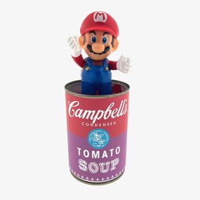 Sculpture, PopArt - Campbell soup x Super Mario (Red), Koen Betjes