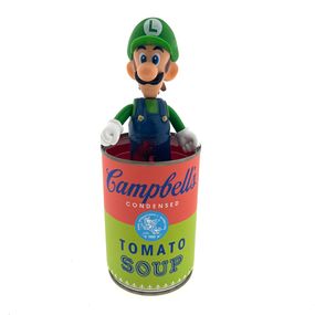 Sculpture, PopArt - Campbell soup x Luigi, Koen Betjes