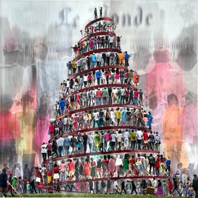 Print, Tour de babel : Le Monde, Marie-Laure Vareilles