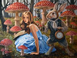 Gemälde, Wake up, Alice!, Serghei Ghetiu