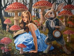 Painting, Wake up, Alice!, Serghei Ghetiu