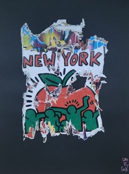 Painting, Haring New York, Lasveguix