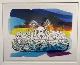 Print, Floating with my Homies, Tom Everhart