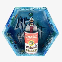 Escultura, Basquiat POP Hexa-Box, Priscilla Vettese