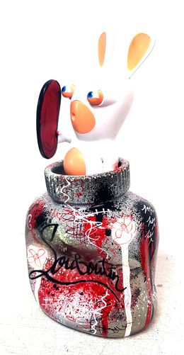 Sculpture, Loubou Rabbids Bottle, Priscilla Vettese