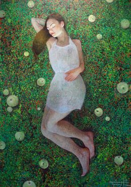 Painting, Inner Garden, Dariia Prokhorchuk