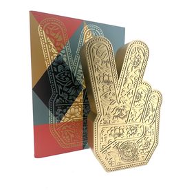 Diseño, Peace Fingers, Shepard Fairey (Obey)