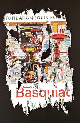 Gemälde, Basquiat Africa, Lasveguix